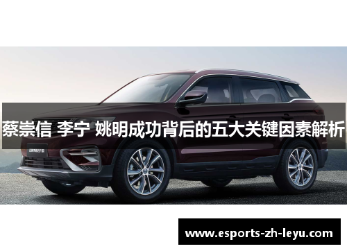 蔡崇信 李宁 姚明成功背后的五大关键因素解析